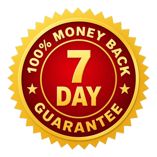 A2P 7-day money-back guarantee badge