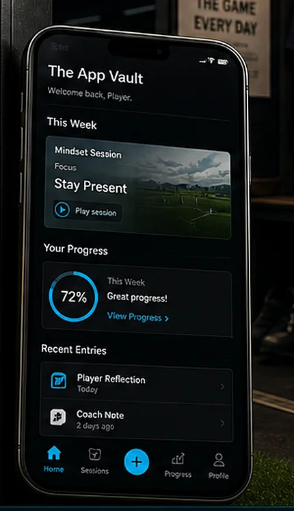 Livingfootball app vault phone preview